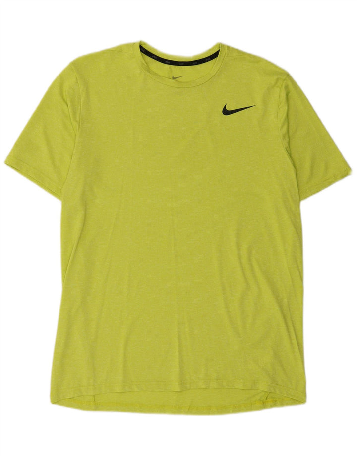 Nike Hommes Dri Fit T-Shirt Haut Large Vert Polyester