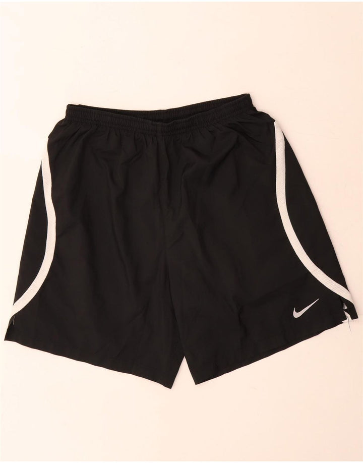 Nike Short de Sport Dri Fit Homme Noir Moyen Colorblock