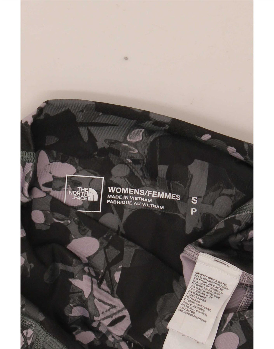 The North Face Leggings à motif abstrait pour femme UK 8 Small Multicolore