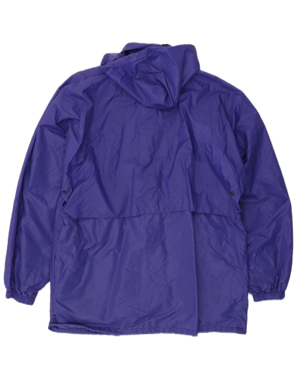 K-Way Veste de pluie à capuche pour homme UK 42 XL Bleu