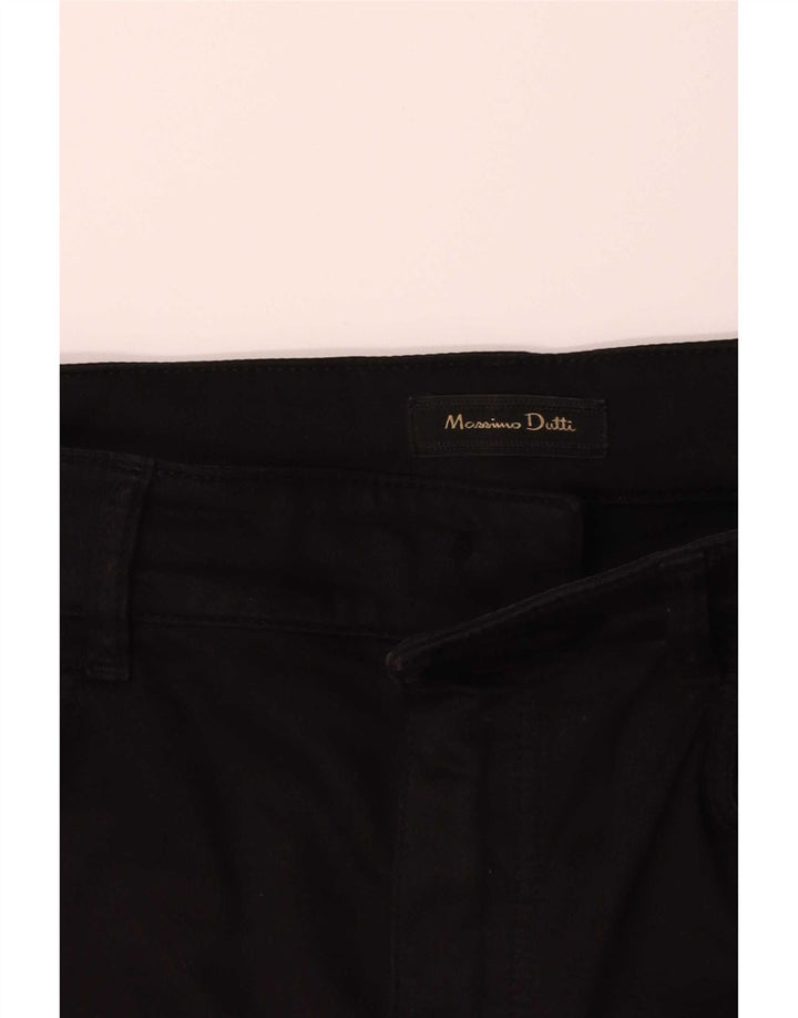 Massimo Dutti Jean slim taille haute pour femme EU 40 Medium W30 L30 Noir