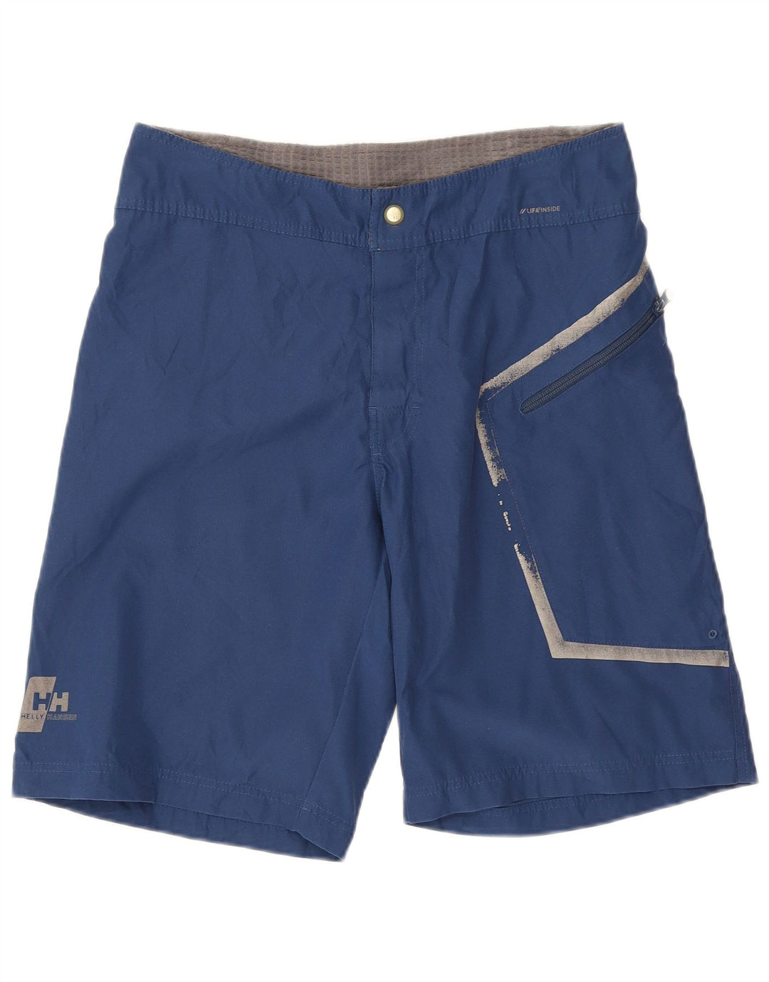 Helly Hansen Short graphique pour homme EU 50 Large W32 Bleu marine Polyester