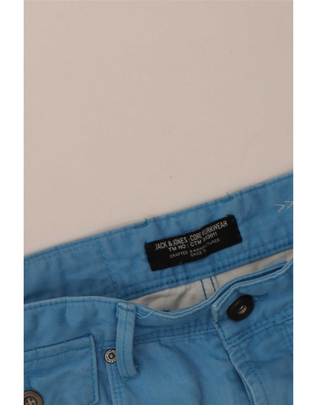 Jack & Jones Short En Jean W32 Homme Bleu Moyen