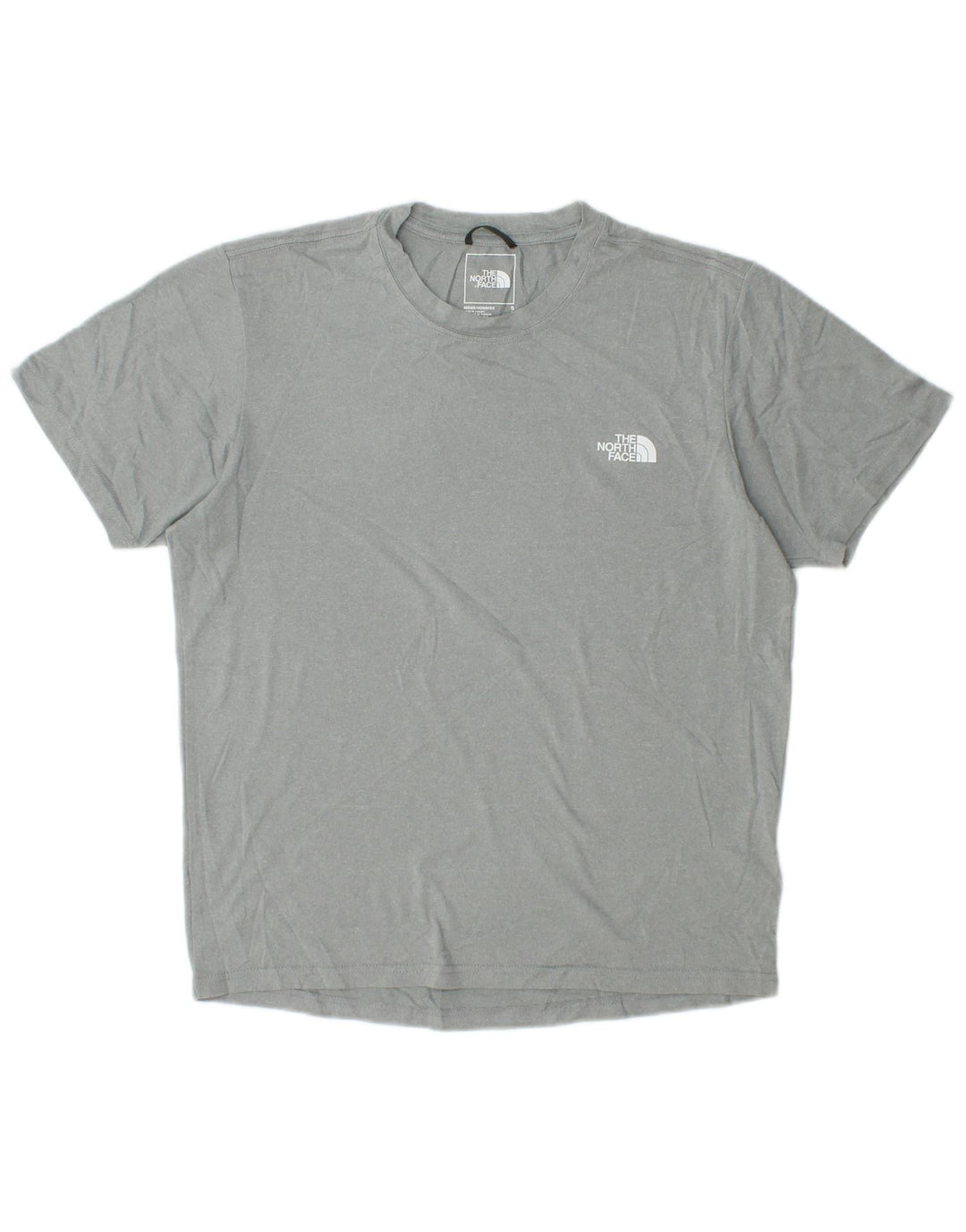 The North Face T-Shirt Homme Haut Petit Gris Polyester