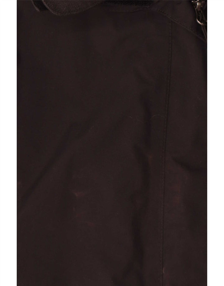 The North Face Veste de pluie à capuche pour femme UK 14 Medium Noir Polyester