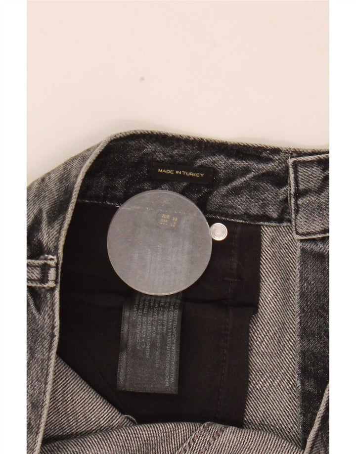Massimo Dutti Jean ample pour femme EU 38 Small W28 L30 Gris Coton