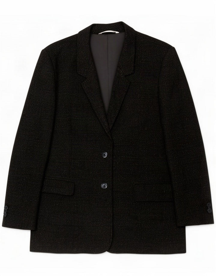 Marks & Spencer Veste blazer petite 2 boutons pour femme UK 14 Medium Black
