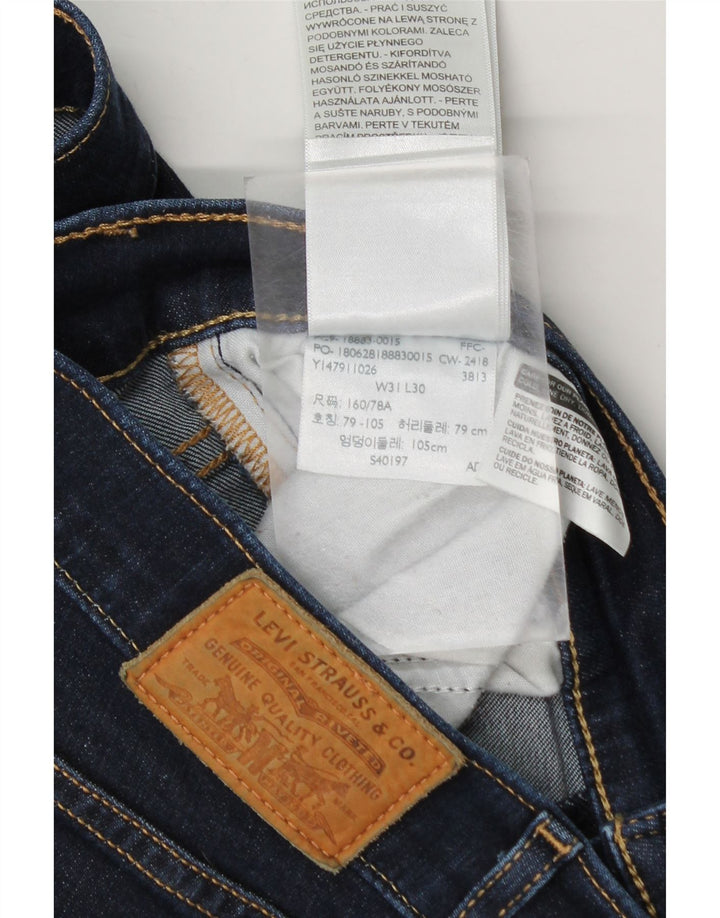 Levi's Jean Slim Femme W31 L27 Bleu Marine Coton