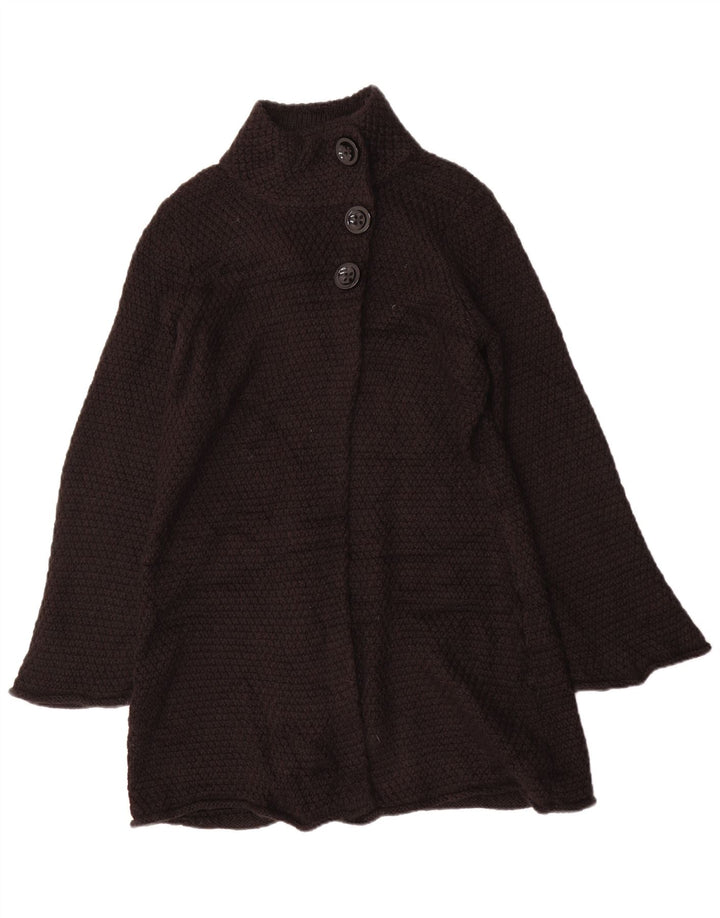 Marks & Spencer Pull cardigan autographe pour femme UK 14 Noir moyen