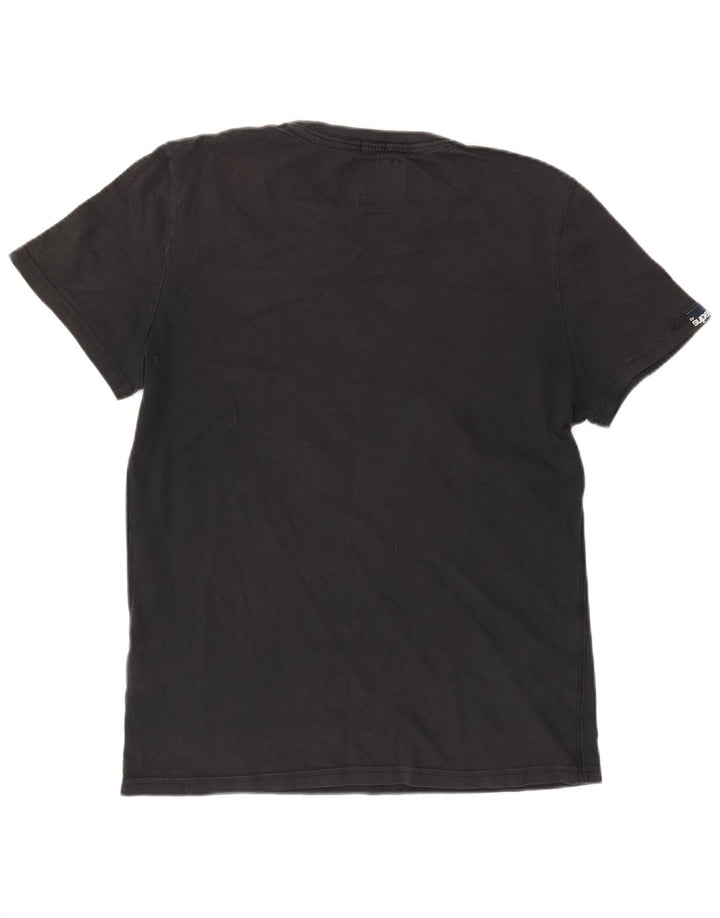 Superdry T-Shirt Graphique Femme 2XL Gris Coton