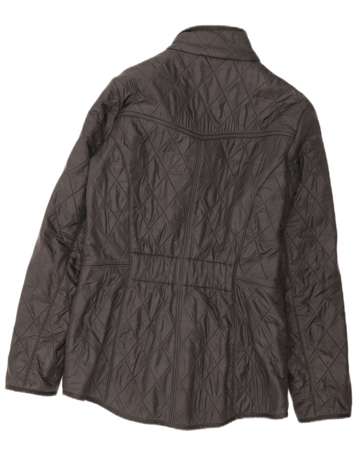 Barbour Veste matelassée pour femme UK 10 Petit Noir Classique