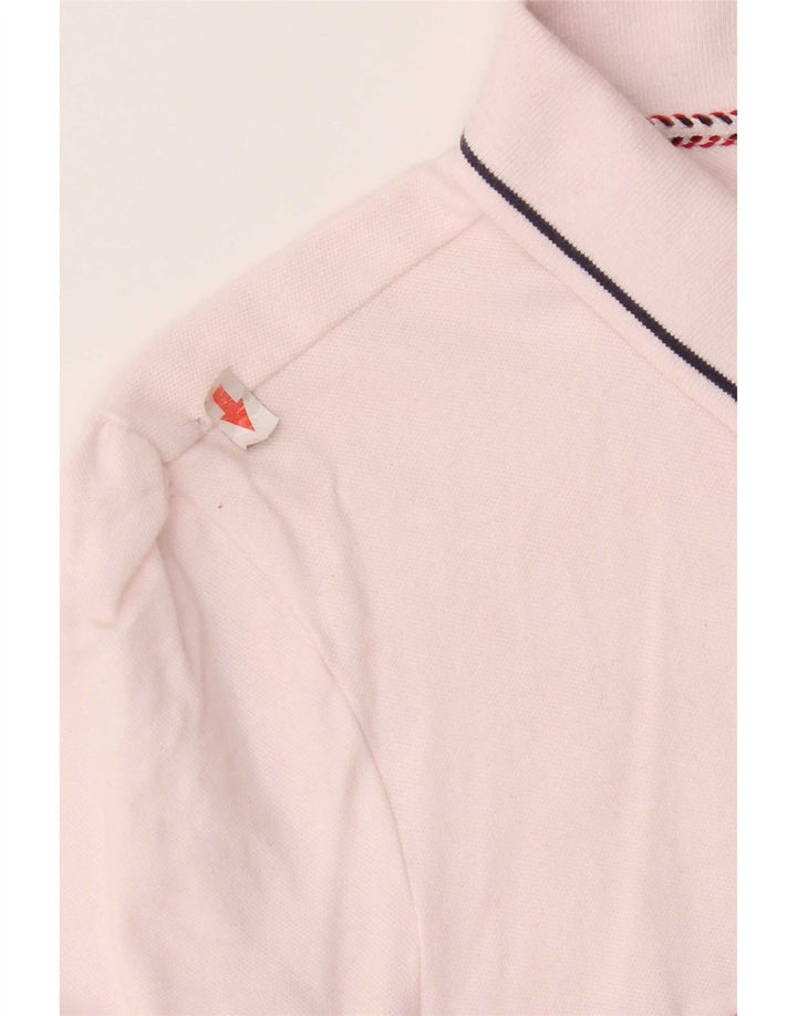 Tommy Hilfiger Polo Femme UK 12 Medium Multicolore Colourblock