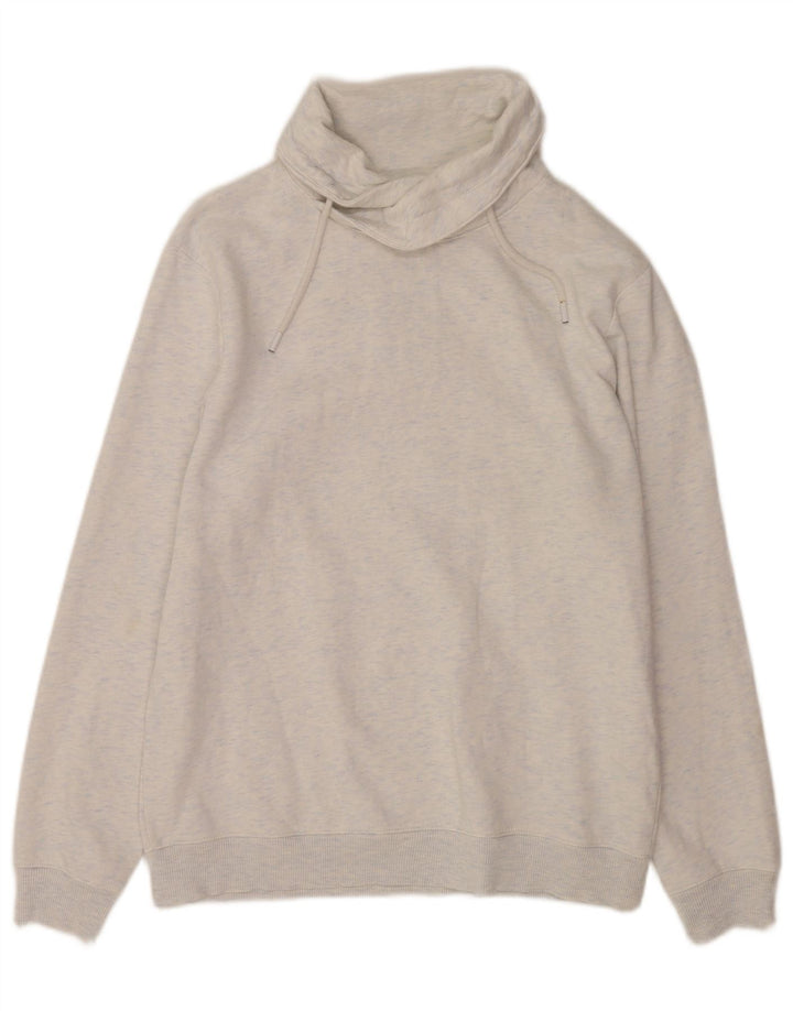 Jules Mens Slim Fit Sweatshirt Jumper Grand Gris Moucheté Coton