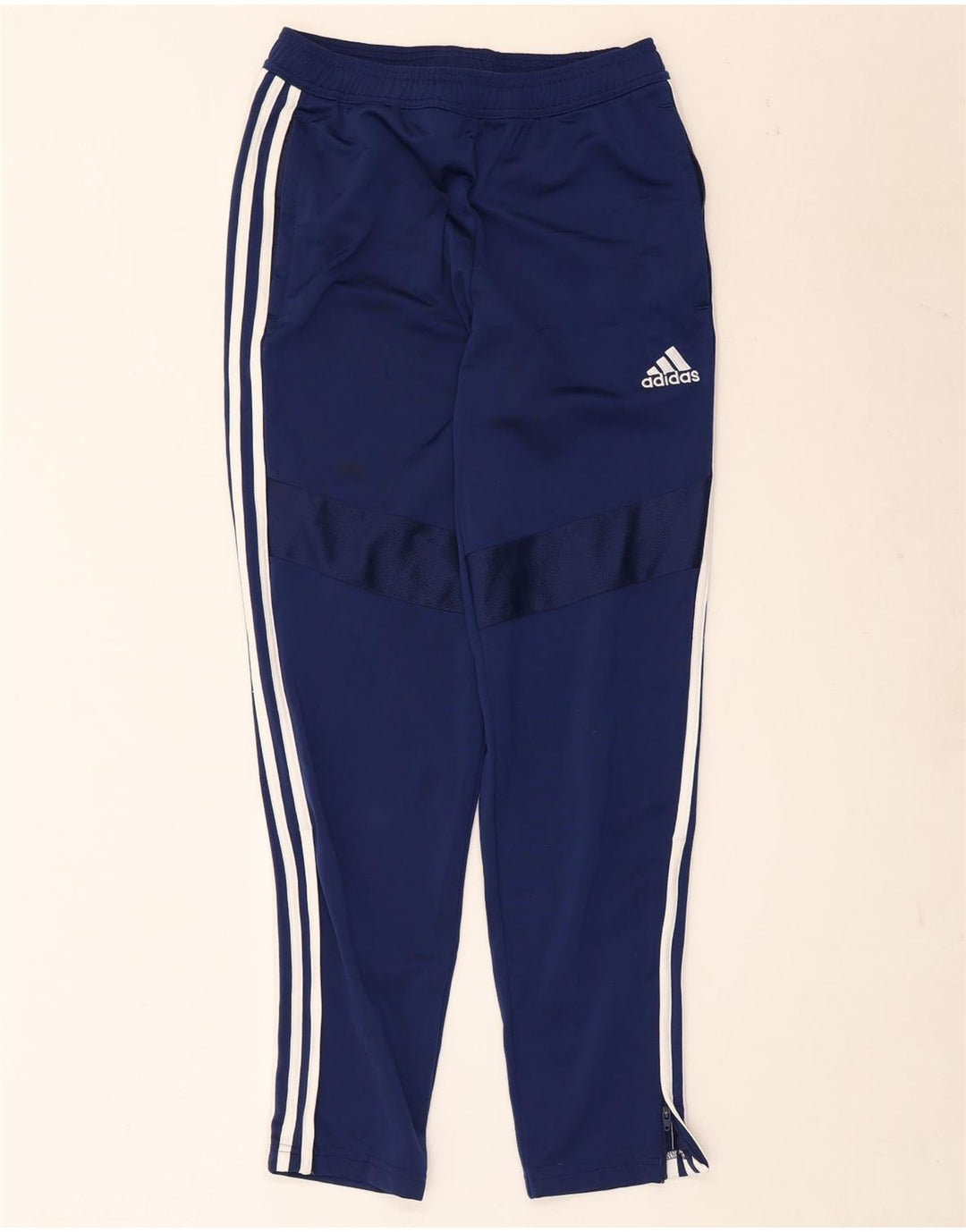Adidas Pantalon de survêtement pour homme Small Bleu marine Polyester