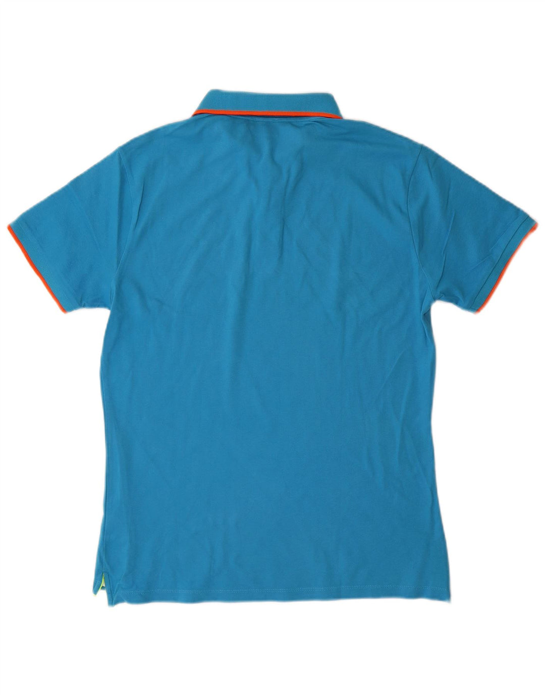 PEUTEREY Polo Homme Bleu Moyen Coton