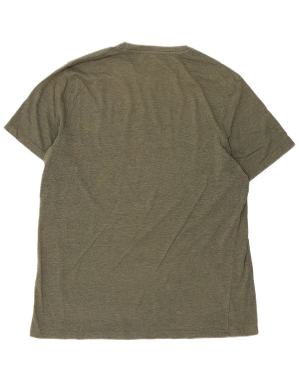 Mountain Warehouse T-shirt graphique pour homme en coton vert Taille L