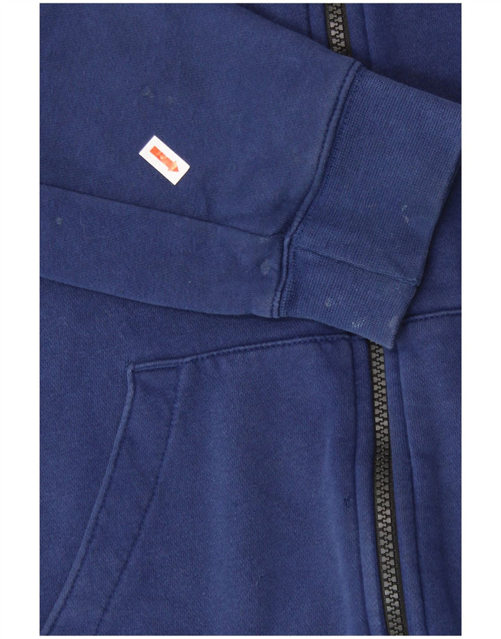 Nike Garçons Air Zip Sweat à capuche 13-14 ans XL Bleu Colorblock Coton