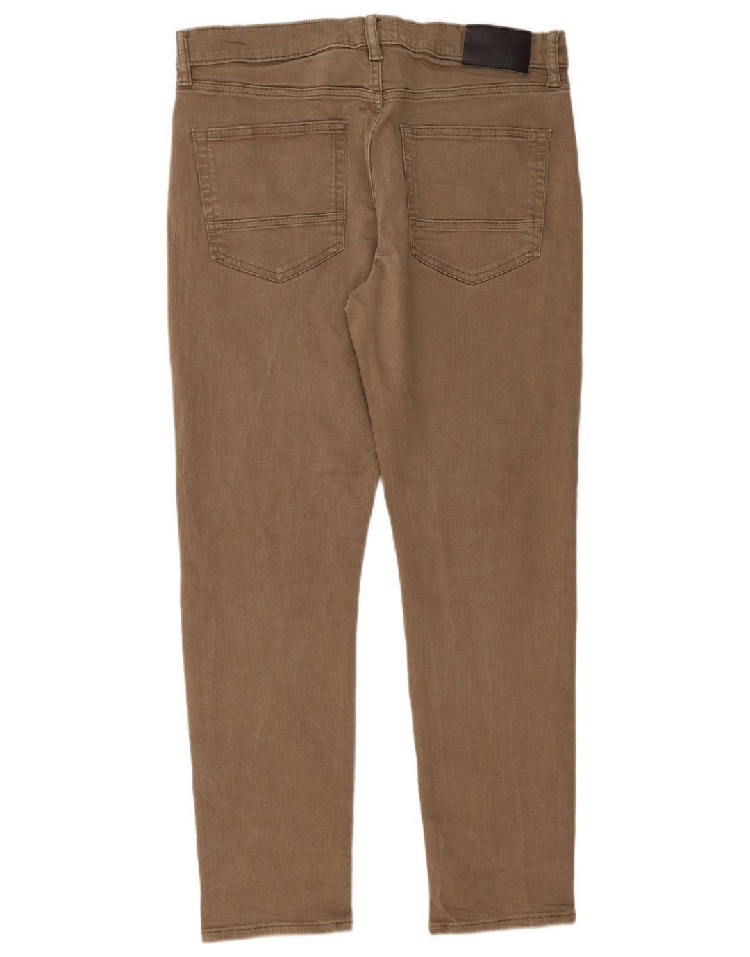 Marks & Spencer Jean Slim Homme W34 L29 Kaki Coton