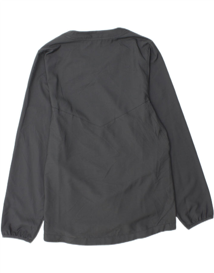 Nike Haut de baseball à manches longues pour homme Petit gris Polyester