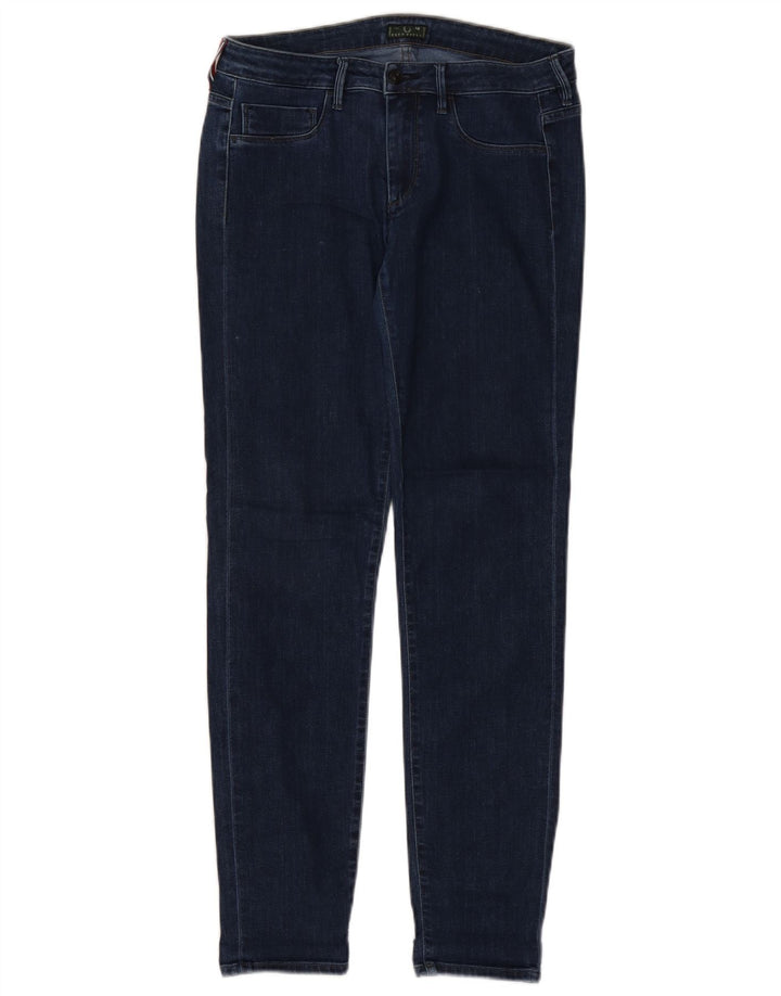 FRED PERRY Jean Skinny Femme W30 L30 Bleu Marine Coton
