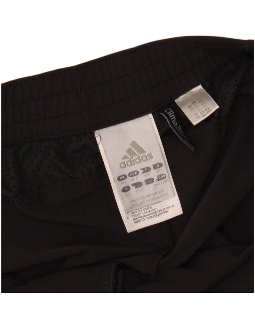 Adidas Pantalon cargo Clima 365 pour femme UK 14 Large W34 L31 Noir Nylon