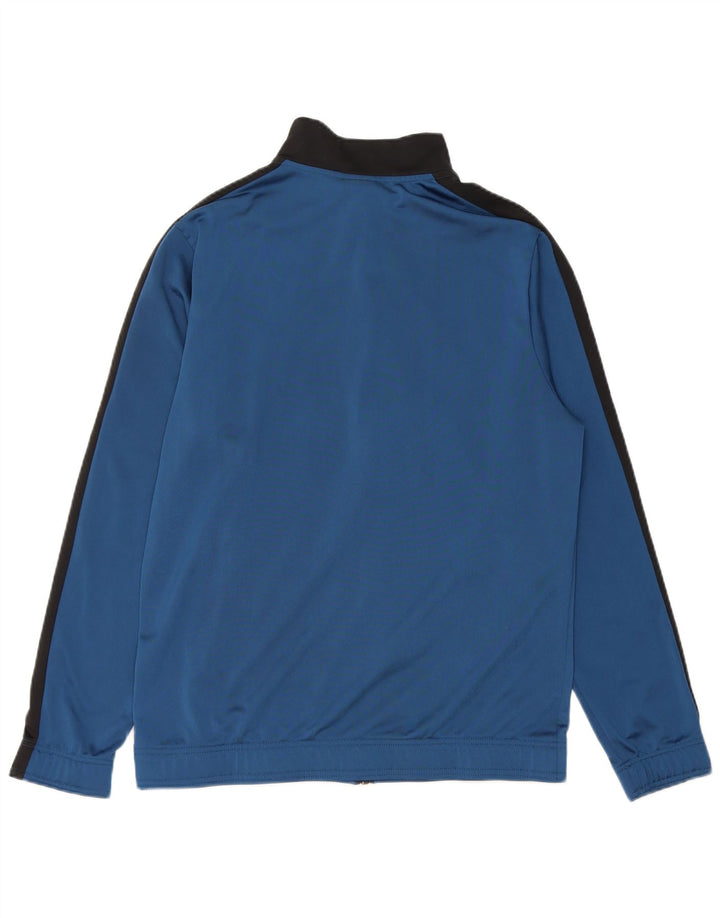Reebok Veste de Survêtement Homme Bleu Moyen Polyester Colorblock