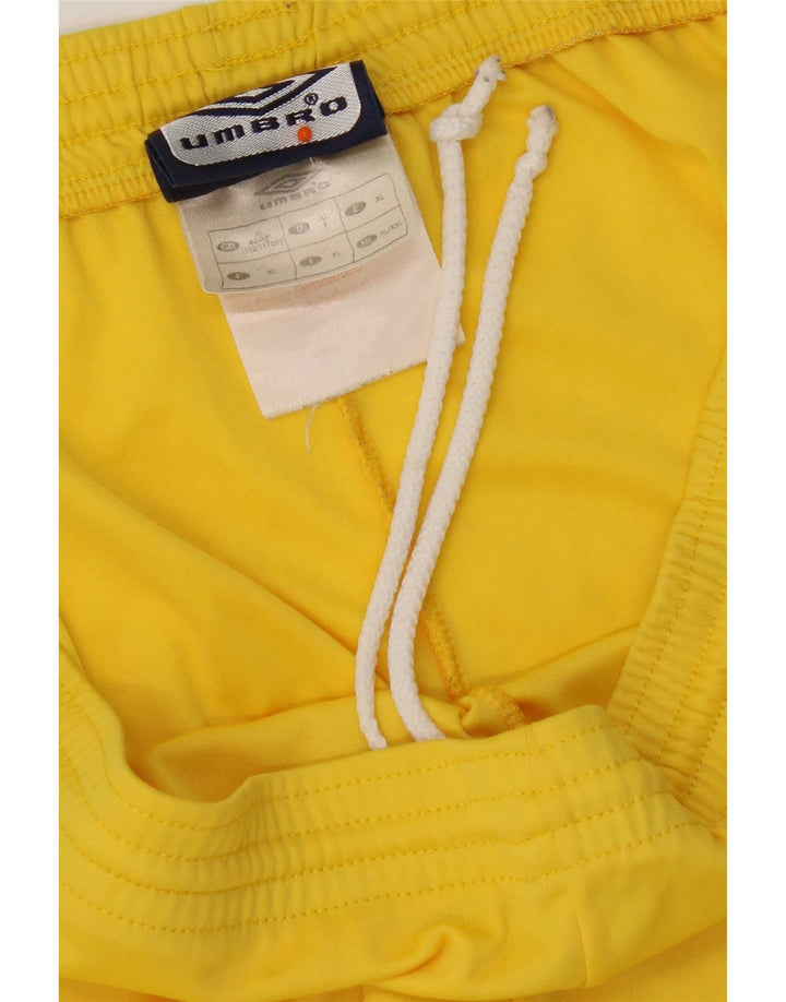 Umbro Ensemble 2 Pièces Graphique Homme XL Jaune Colorblock Polyester