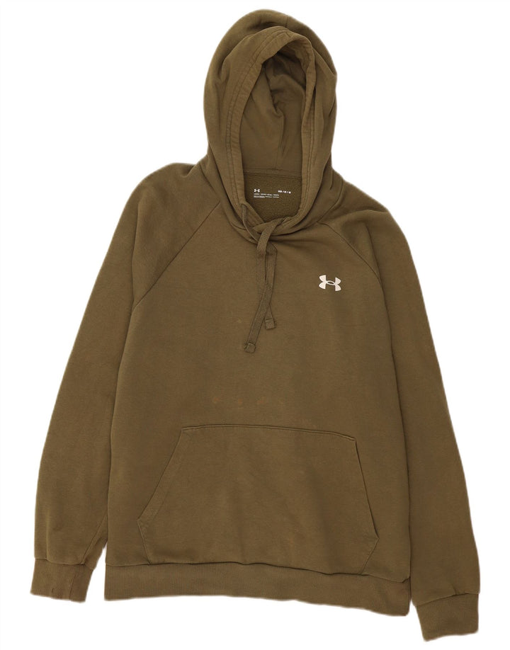Under Armour Sweat à capuche pour homme en coton kaki moyen