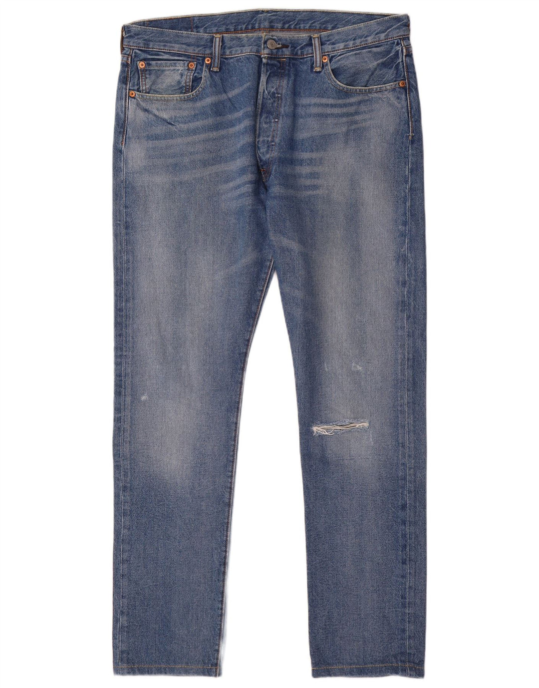 Levi's Jean Droit 501 Homme Bleu W36 L34 Coton