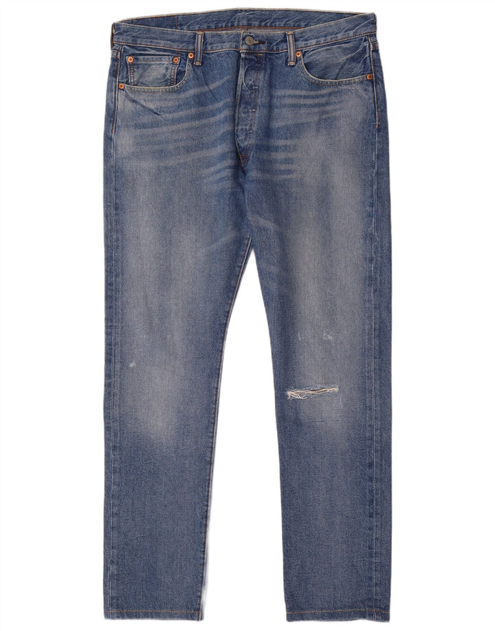 Levi's Jean Droit 501 Homme Bleu W36 L34 Coton
