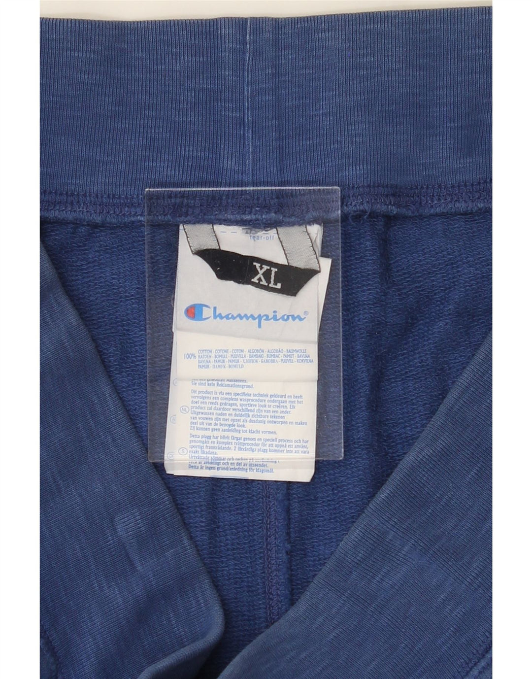 CHAMPION Mens Sport Shorts XL  Blue Cotton Vintage Champion and Second-Hand Champion from Messina Hembry 