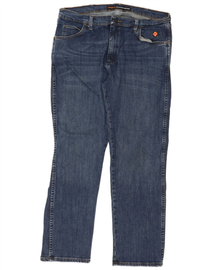 Wrangler Jean droit homme W38 L30 bleu coton