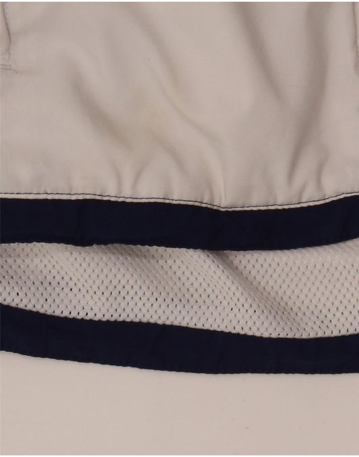 Adidas Veste de survêtement pour femme UK 14 Large Blanc Colorblock
