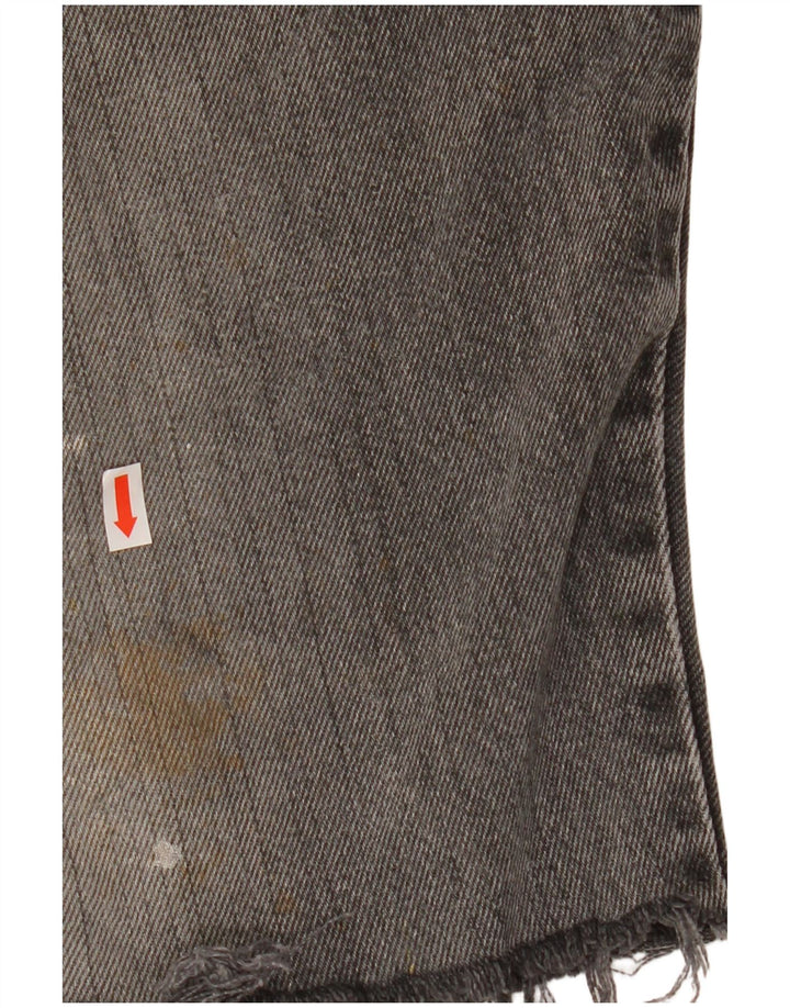 WRANGLER Short en Jean Homme W38 XL Gris Coton