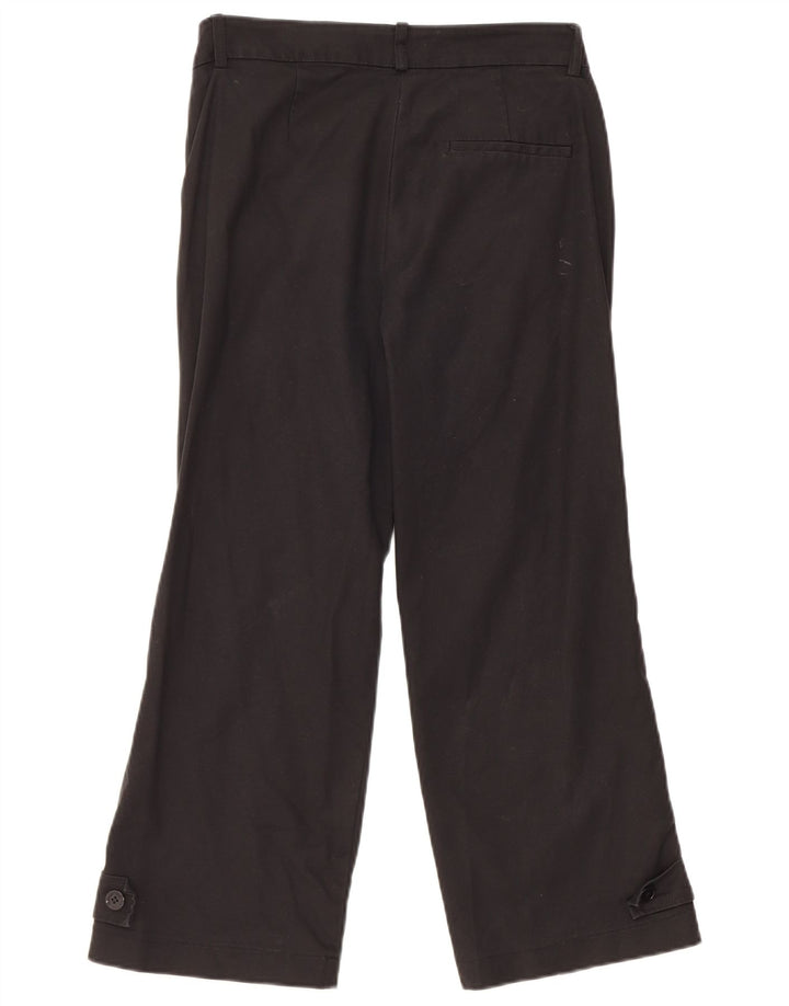 Trussardi Pantalon Court W28 L23 Noir Femme