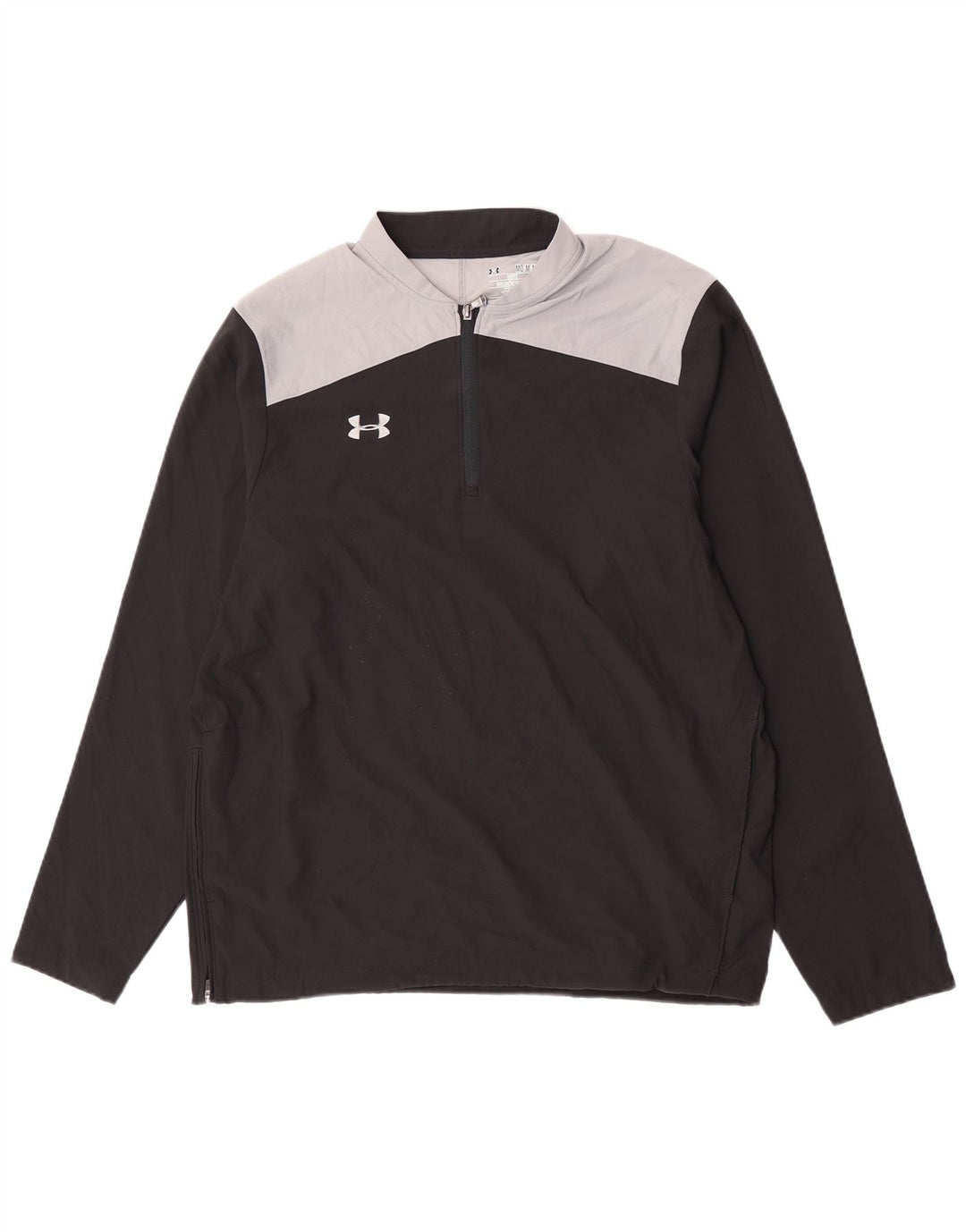 Under Armour Haut Cold Gear Manches Longues Homme Noir Colorblock