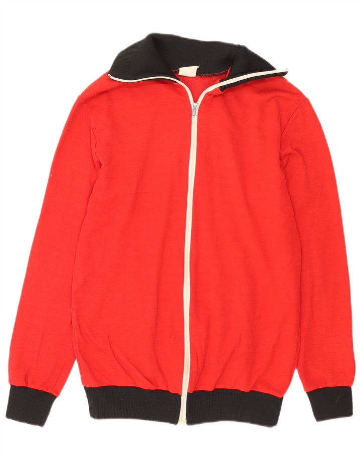 Apart Veste de Survêtement Homme IT 48 Rouge Moyen Colourblock
