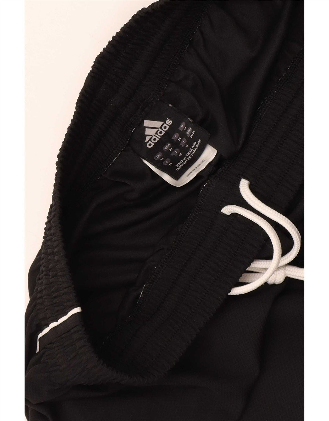 Adidas Short de sport pour femme en polyester color block noir moyen