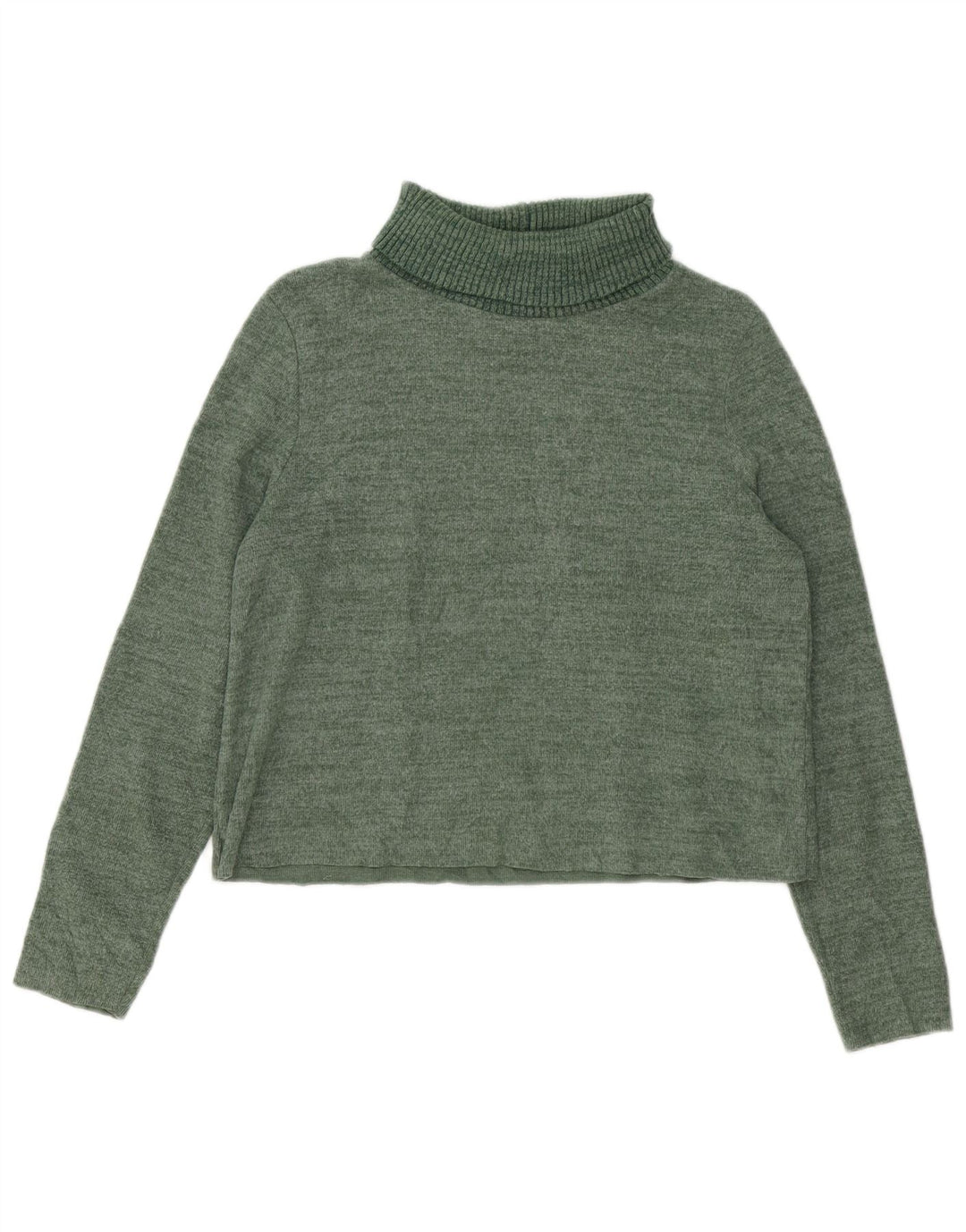 Zara Pull col roulé pour femme UK 16 Large Vert