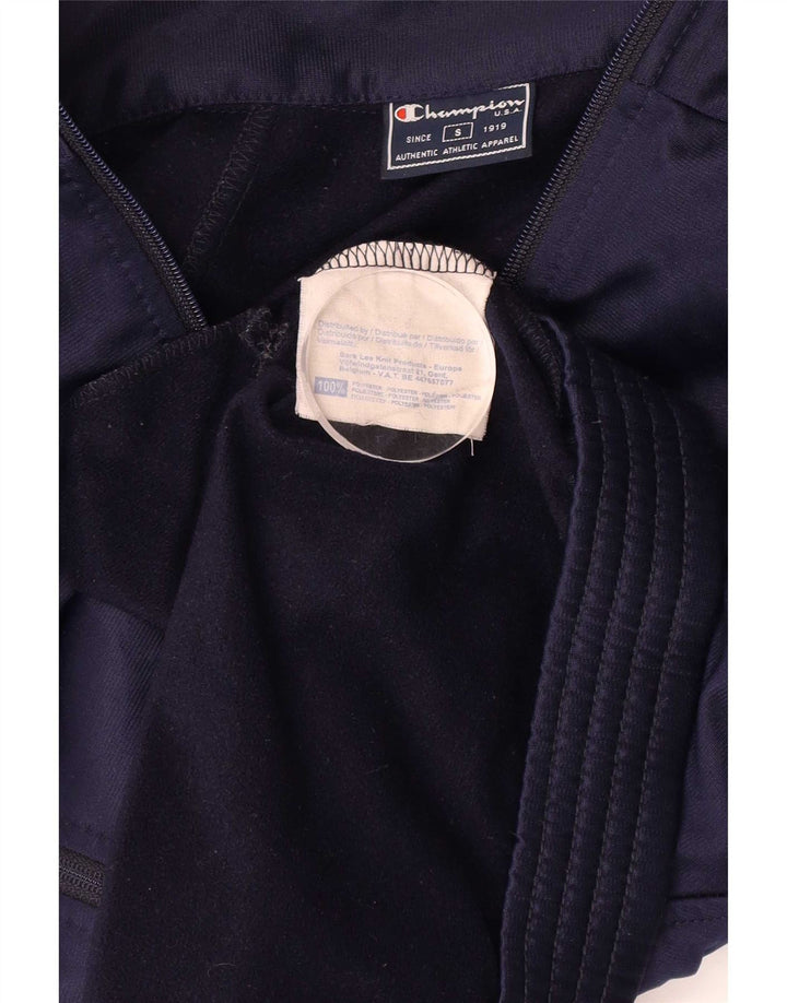 Champion Veste de survêtement graphique pour homme Petit bleu marine Polyester