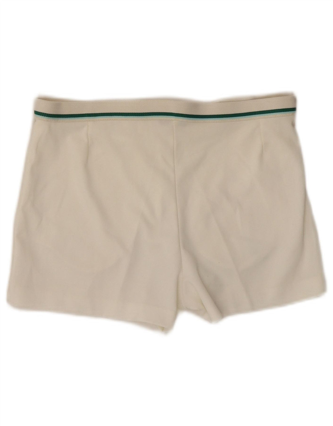 AUSTRALIAN L'ALPINA Short Femme IT 46 Large W33 Blanc Cassé Synthétique