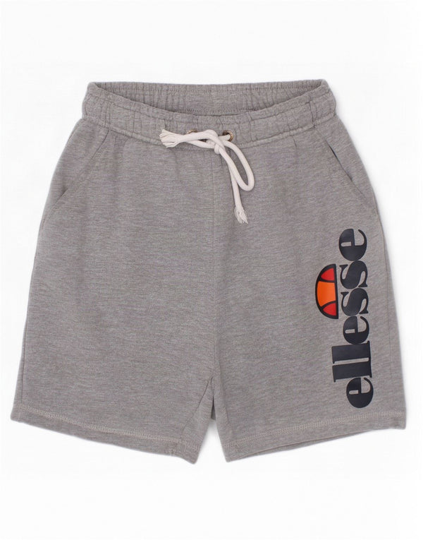 Short de sport graphique Ellesse garçon 10-11 ans gris moucheté