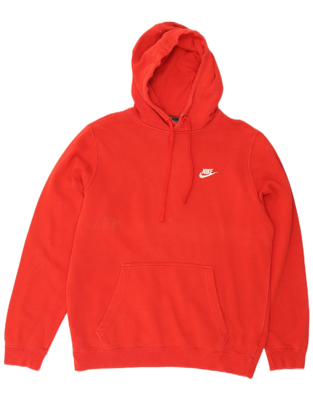 Nike Pull à capuche pour homme en coton rouge Large