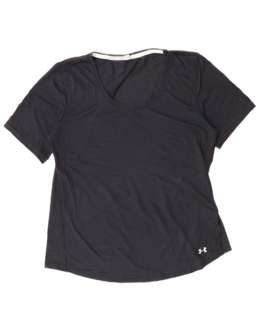 Under Armour T-Shirt Femme UK 16 Large Noir Polyester
