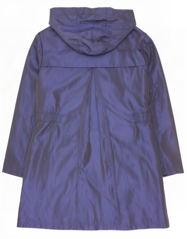 Imperméable à capuche Ted Baker filles 7-8 ans bleu marine
