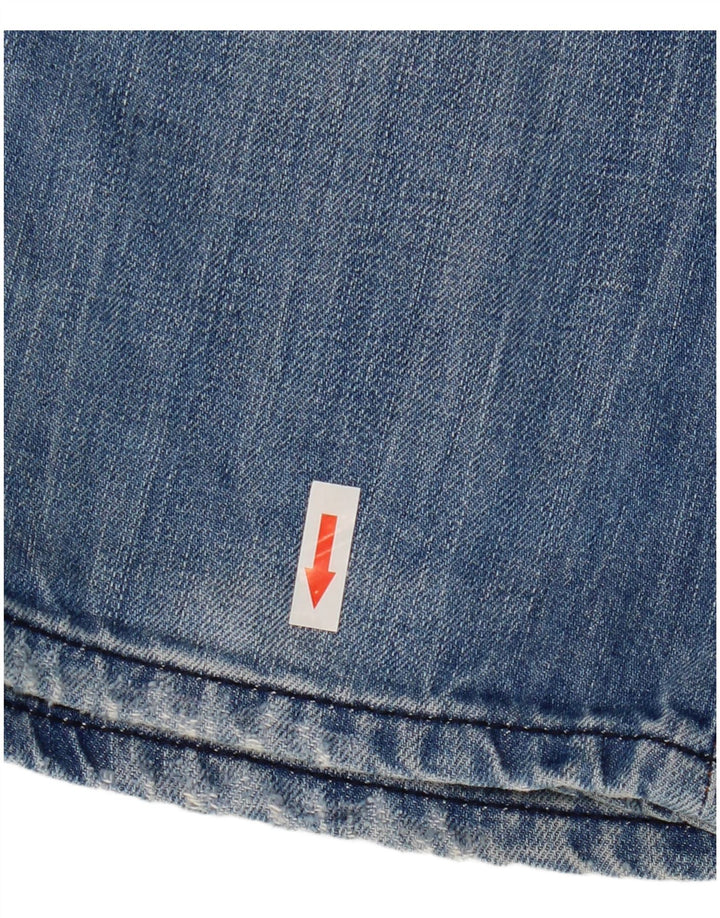 Diesel Jean Slim Iakop Vieilli Homme W33 L34 Bleu Coton