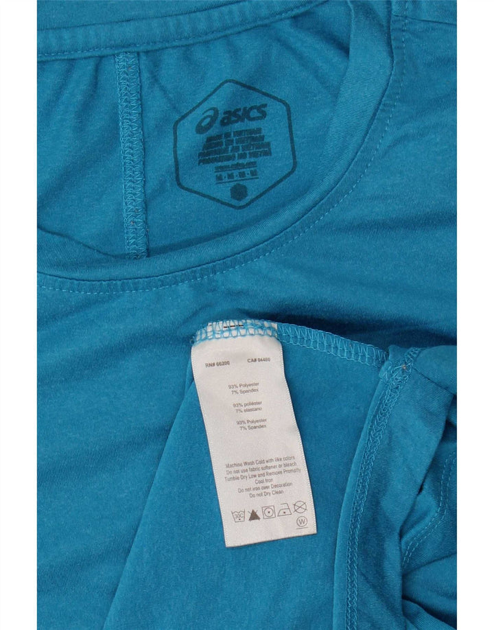 T-shirt Asics Homme Bleu Moyen Polyester