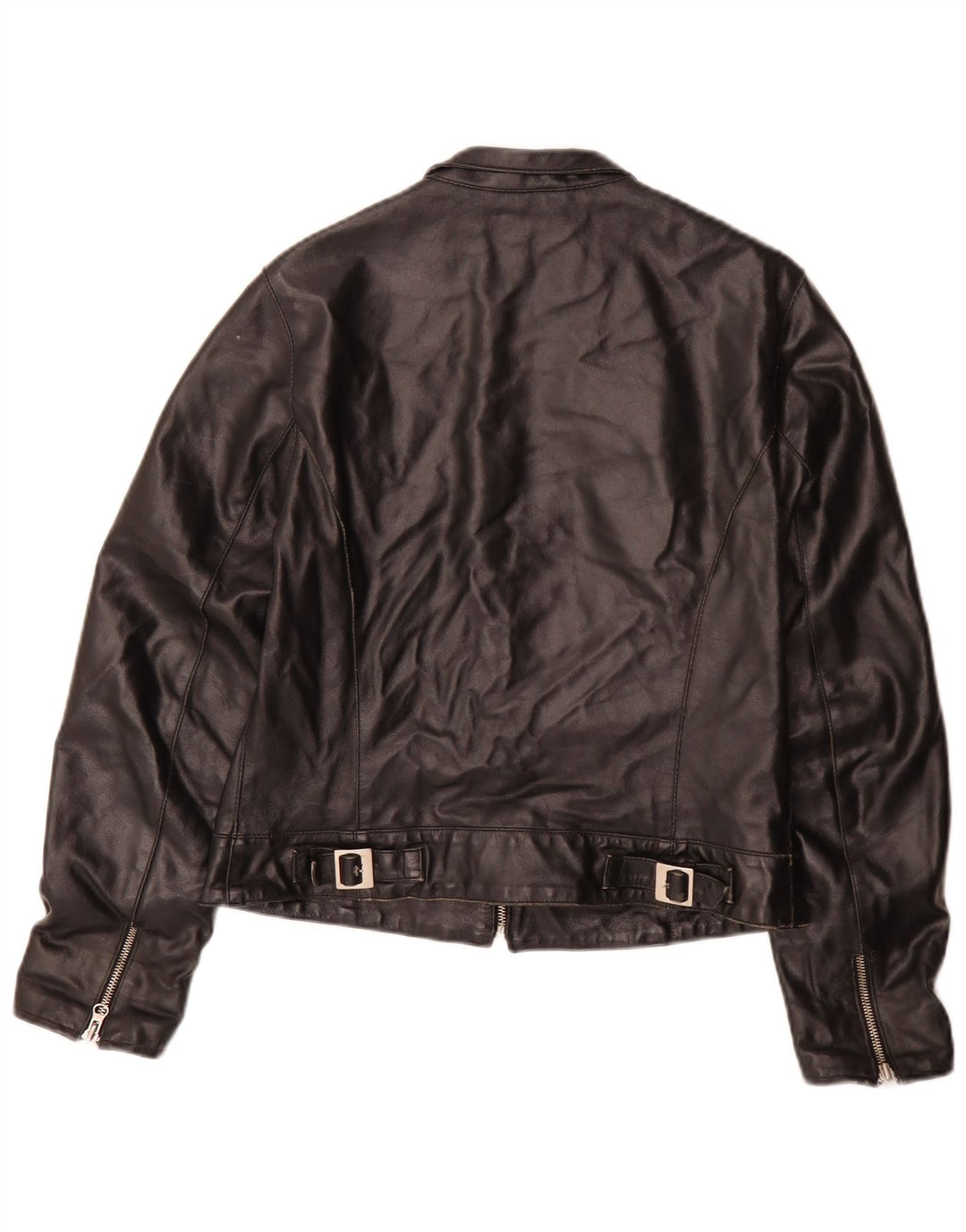 Vera Pelle Veste en cuir pour femme IT 44 Noir moyen