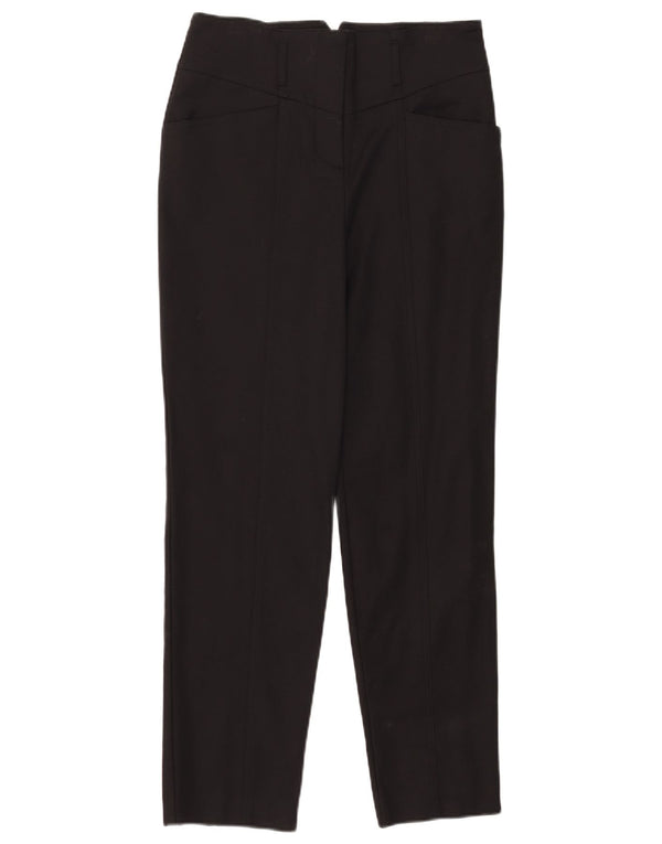 Pantalon décontracté fuselé taille haute Boden pour femme UK 10 Small W30 L28 Noir
