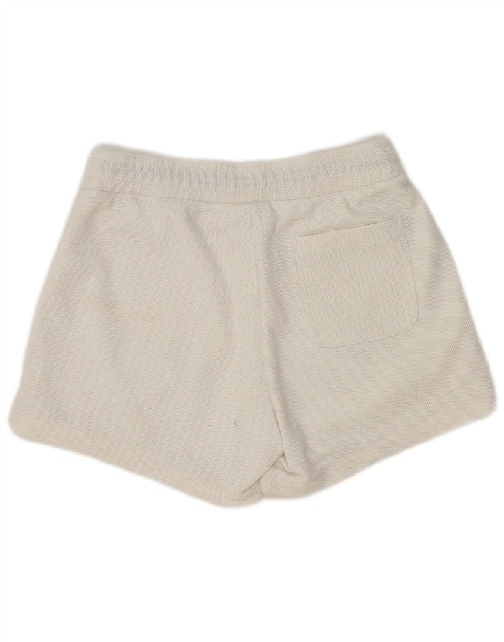 Champion Short de sport pour femme UK 14 Medium Blanc Polyester